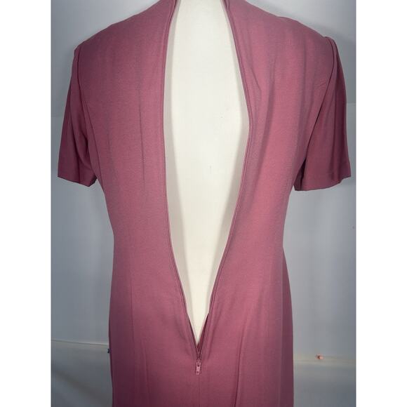 Office Siren Corp Core Office Core Sz 8 Mauve Lined Attached Jacket Wedding - Picture 6 of 13